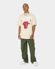 Mitchell & Ness Chicago Bulls Oversized Logo T-Shirt Sand