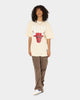 Mitchell & Ness Chicago Bulls Oversized Logo T-Shirt Sand
