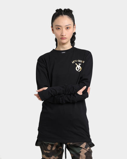 The Anti Order Antidote Legion Long Sleeve T-Shirt Black/Gold