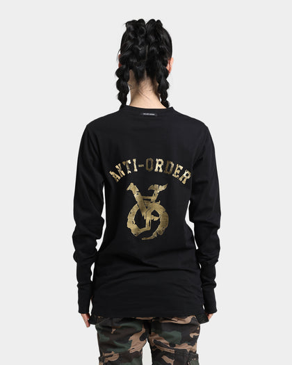 The Anti Order Antidote Legion Long Sleeve T-Shirt Black/Gold