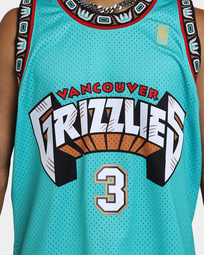 Mitchell & Ness Vancouver Grizzlies Shareef Abdur-Rahim #3 '96-'97 Swingman Jersey Teal