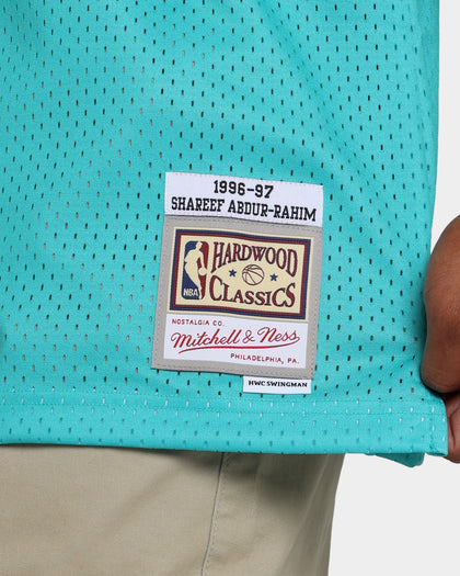 Mitchell & Ness Vancouver Grizzlies Shareef Abdur-Rahim #3 '96-'97 Swingman Jersey Teal