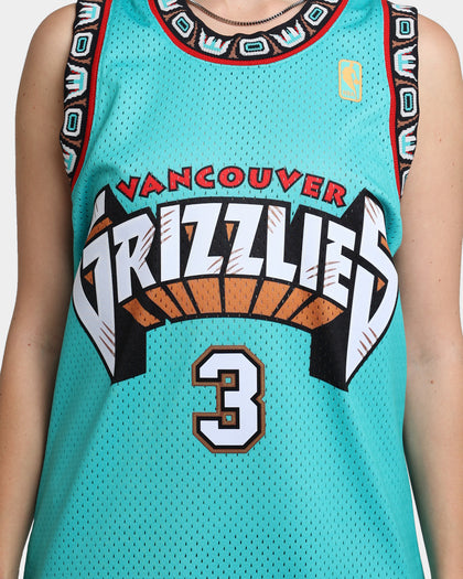 Mitchell & Ness Vancouver Grizzlies Shareef Abdur-Rahim #3 '96-'97 Swingman Jersey Teal