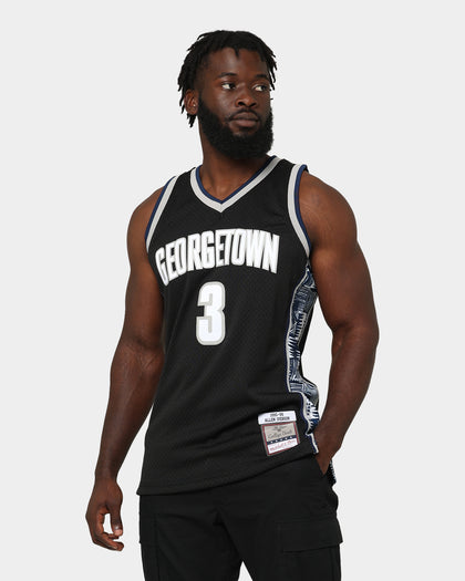 Mitchell & Ness Georgetown Hoyas Allen Iverson #3 '95-'96 Road Swingman Jersey Black