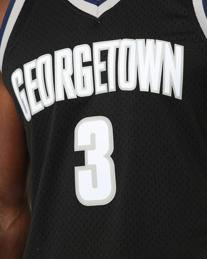 Mitchell & Ness Georgetown Hoyas Allen Iverson #3 '95-'96 Road Swingman Jersey Black