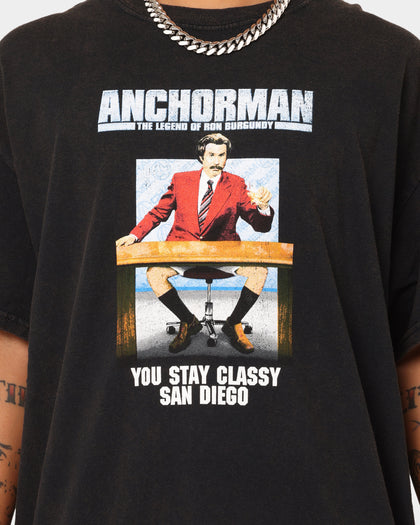 American Thrift American Thrift X Anchorman Anchorman T-Shirt Black Wash