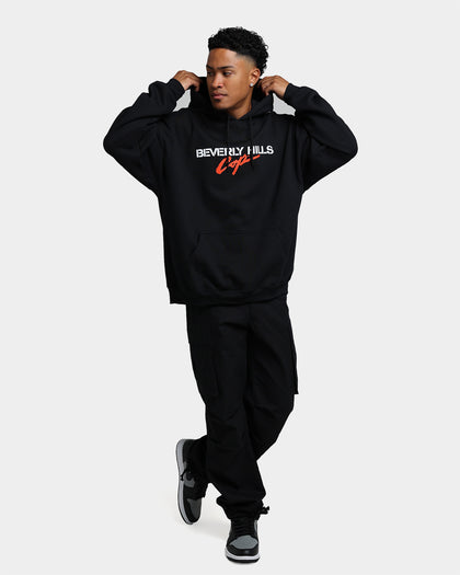 American Thrift X Beverly Hills Cop Logo Hoodie Black