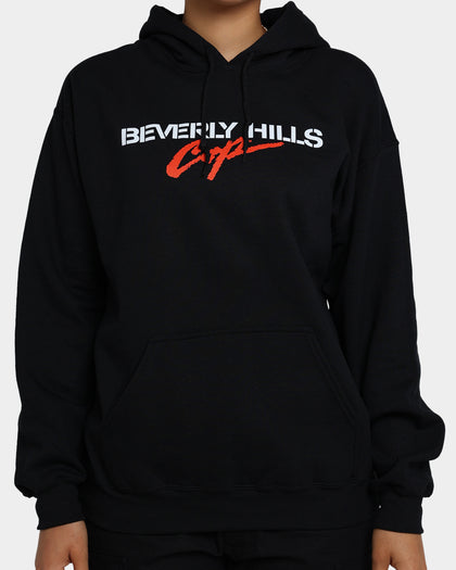 American Thrift X Beverly Hills Cop Logo Hoodie Black