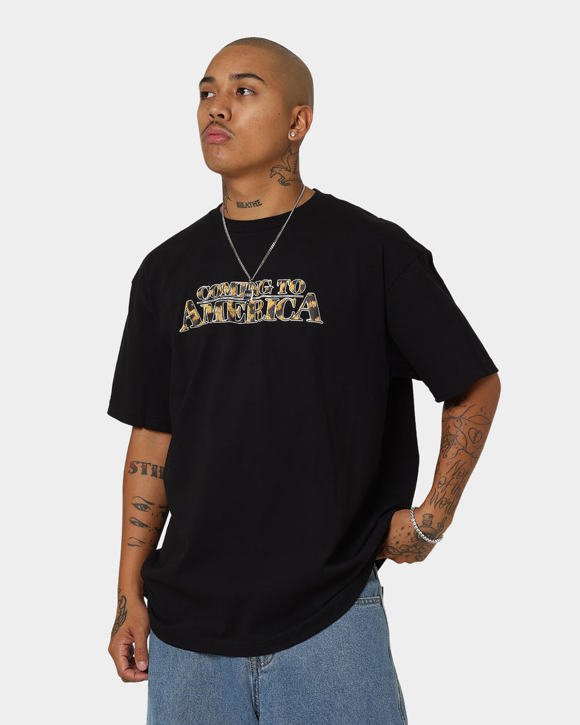 American Thrift X Coming To America Coming To America T-Shirt Black ...