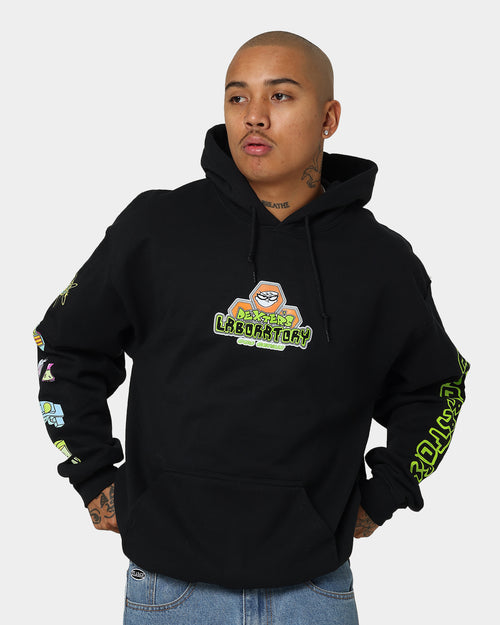 American Thrift Dexter Vintage Hoodie Black