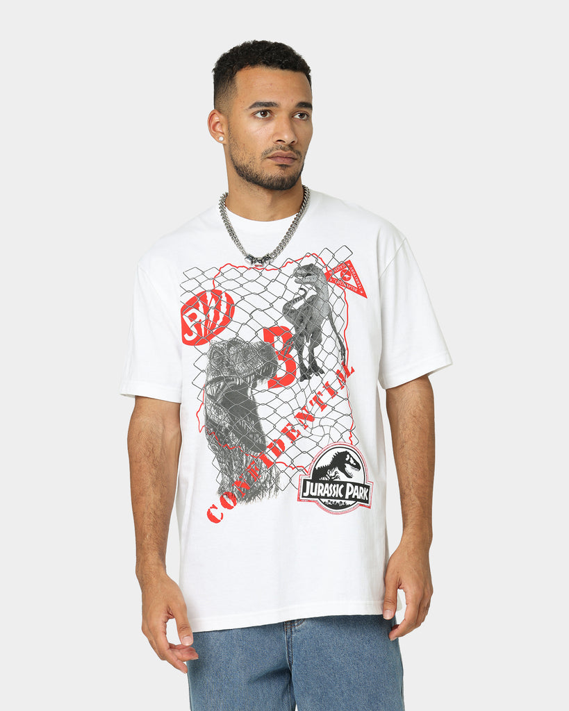American Thrift X Jurassic Park Jurassic Park T-Shirt White | Culture Kings
