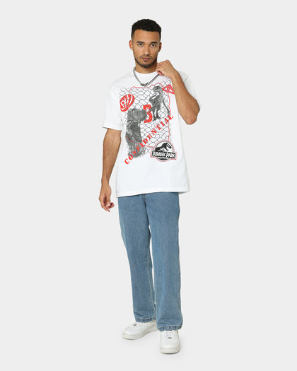 American Thrift X Jurassic Park Jurassic Park T-Shirt White