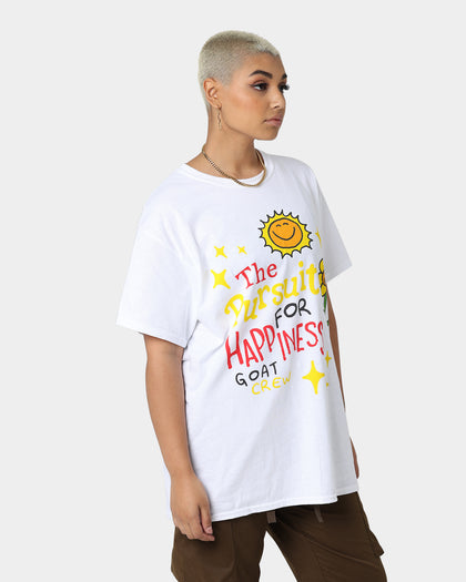 Goat Crew Pursuit 4 Happiness T-Shirt White