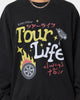 Goat Crew Tourlife Vintage Crewneck Black