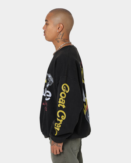 Goat Crew Tourlife Vintage Crewneck Black