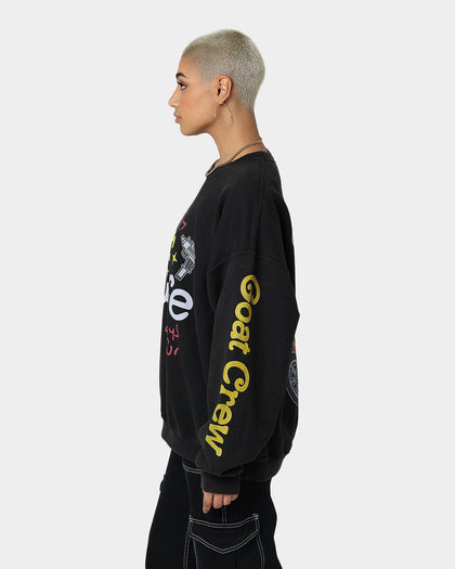 Goat Crew Tourlife Vintage Crewneck Black