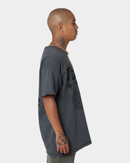 Goat Crew Tourlife T-Shirt Off Black