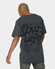 Goat Crew Tourlife T-Shirt Off Black