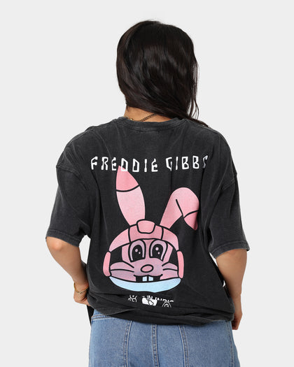 Freddie Gibbs Indio Space Rabbit Vintage T-Shirt Washed Black