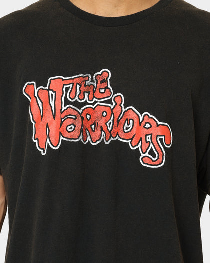 American Thrift X The Warriors Gangs Vintage T-Shirt Black Wash
