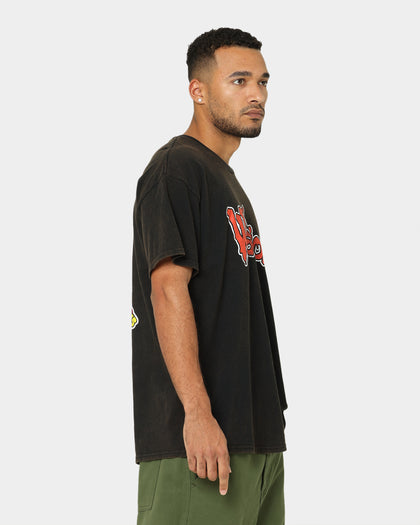 American Thrift X The Warriors Gangs Vintage T-Shirt Black Wash