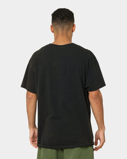 Goat Crew X Cowboy Bebop Edward Vintage T-Shirt Washed Black