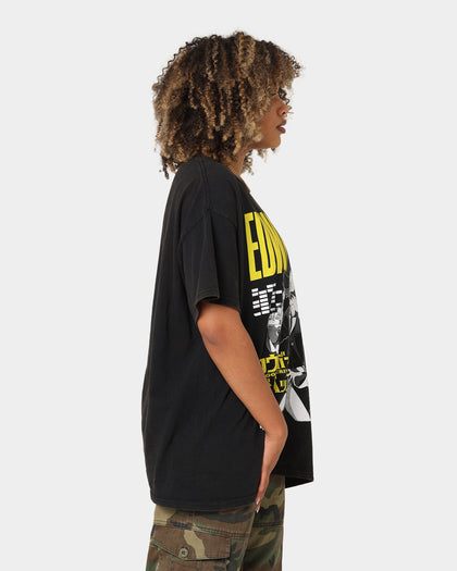 Goat Crew X Cowboy Bebop Edward Vintage T-Shirt Washed Black