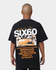 SIX60 Six60 Tour Vintage T-Shirt Black Wash