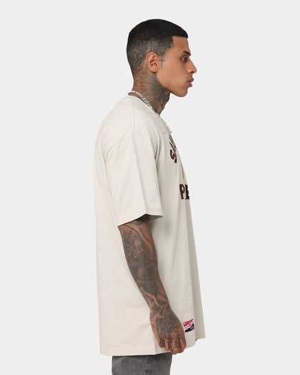 New Era San Diego Padres Heritage Logo T-Shirt Beige/Khaki