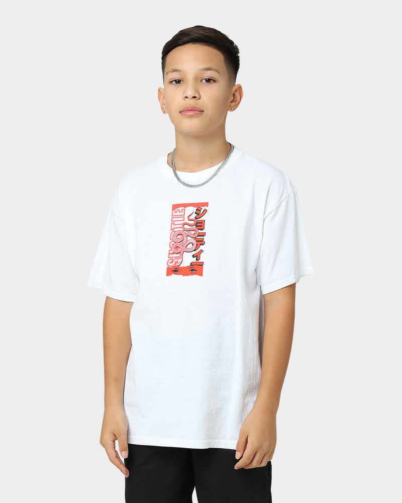 Shortie Kids' Tokyo T-Shirt Off White
