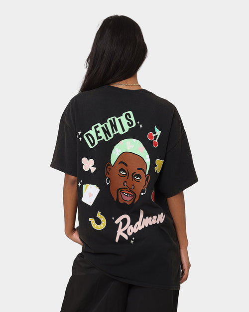 Rodman Brand 48 Hours In Vegas Vintage T-Shirt Black Wash