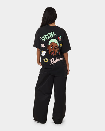 Rodman Brand 48 Hours In Vegas Vintage T-Shirt Black Wash