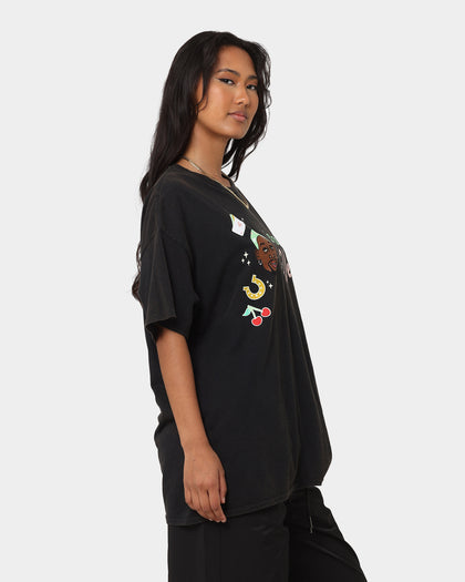 Rodman Brand 48 Hours In Vegas Vintage T-Shirt Black Wash