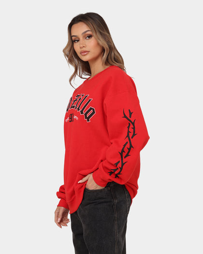 Rodman Brand Rodzilla Crewneck Red