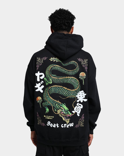 Goat Crew Sleeping Dragons Hoodie Black