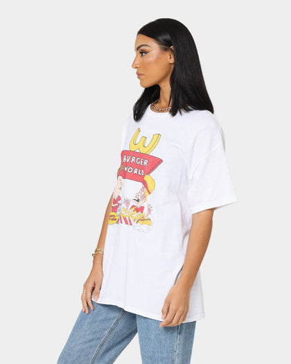 American Thrift American Thrift X Beavis & Butthead Burger World T-Shirt White