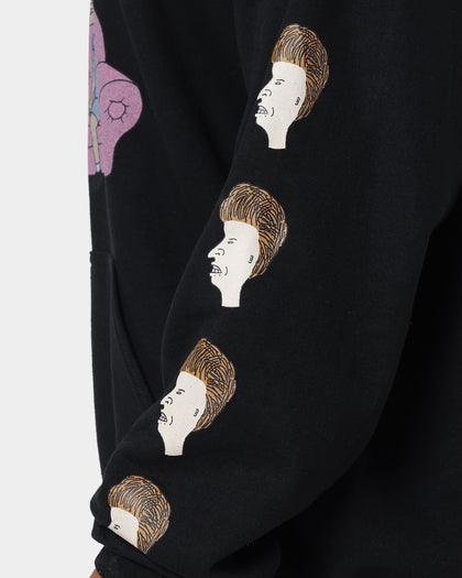 American Thrift American Thrift X Beavis & Butthead Couch Hoodie Black