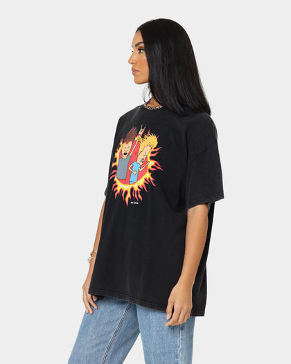 American Thrift American Thrift X Beavis & Butthead Rock T-Shirt Vintage Black