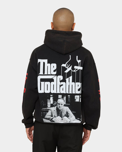 American Thrift X The Godfather The Godfather Vintage Hoodie Black Wash