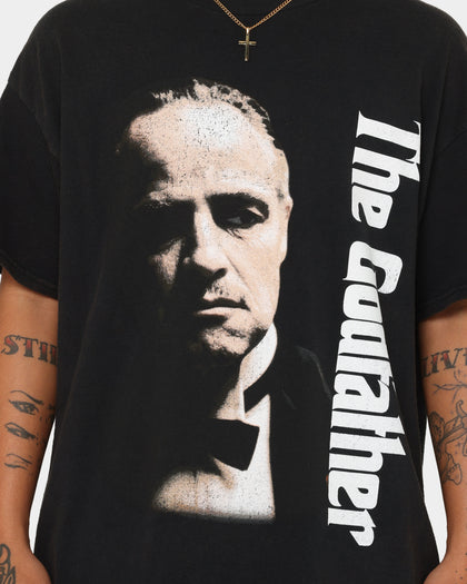 American Thrift X The Godfather The Godfather Movie Vintage T-Shirt Black Wash