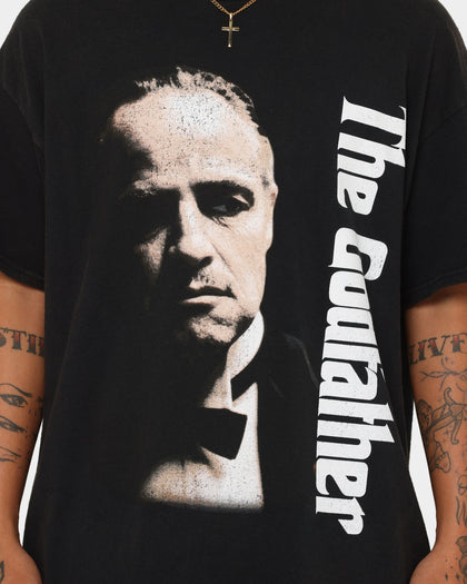 American Thrift X The Godfather The Godfather Movie Vintage T-Shirt Black Wash