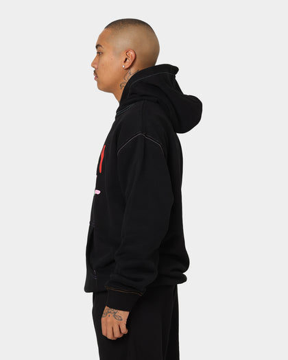 STAYCOOLNYC Puff Paint Hoodie Black