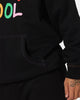 STAYCOOLNYC Puff Paint Hoodie Black