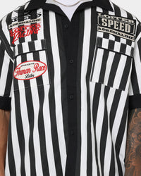 Loiter Daytona Mechanic Button Up Shirt Striped