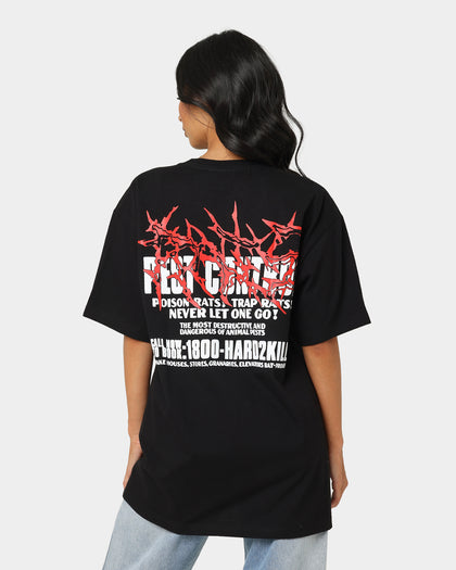 Rats Get Fat Pest Control T-Shirt Black