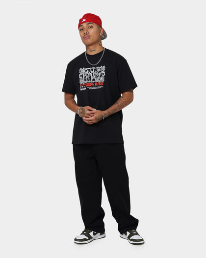 Rats Get Fat Skull Shot T-Shirt Black