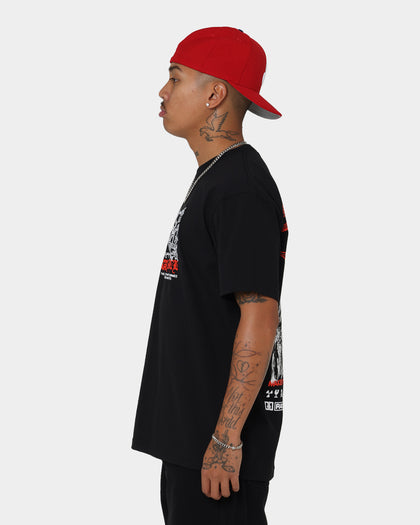 Rats Get Fat Skull Shot T-Shirt Black