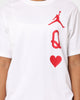 Jordan Women's Jordan Flight Graphic T-Shirt White/Gym Red