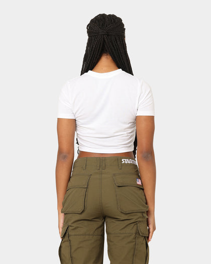 Nike Women's Sportswear Essential Crop T-Shirt White/Black