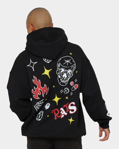 Rats Get Fat No Hope Hoodie Black